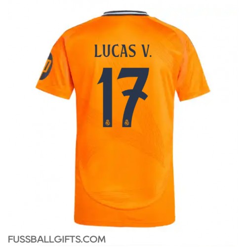 Real Madrid Lucas Vazquez #17 Fußballbekleidung Auswärtstrikot 2024-25 Kurzarm